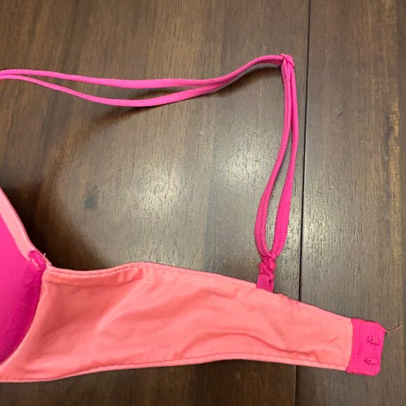 Victoria's Secret Women Very Sexy Padded Demi Pink/Peach 34C - Picture 10 of 16